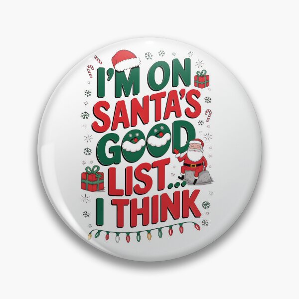 Item preview, Im on Santas Good list ...I think designed and sold by Dilwish5.