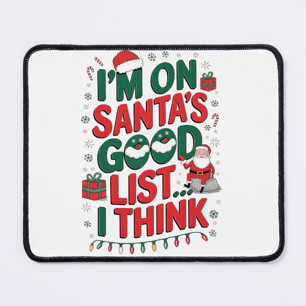 Item preview, Im on Santas Good list ...I think designed and sold by Dilwish5.
