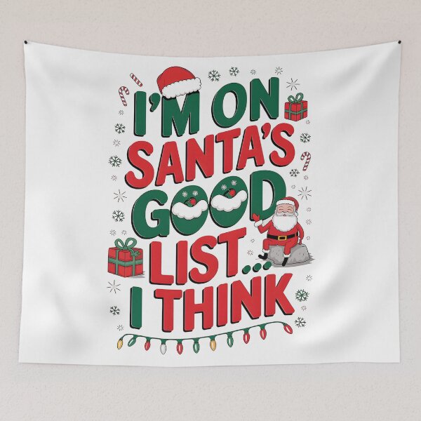 Item preview, Im on Santas Good list ...I think designed and sold by Dilwish5.