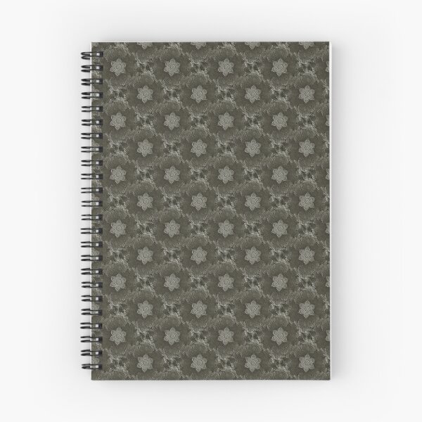 Item preview, Rustic Monochromatic Floral Pattern in Gray designed and sold by Artistestella.