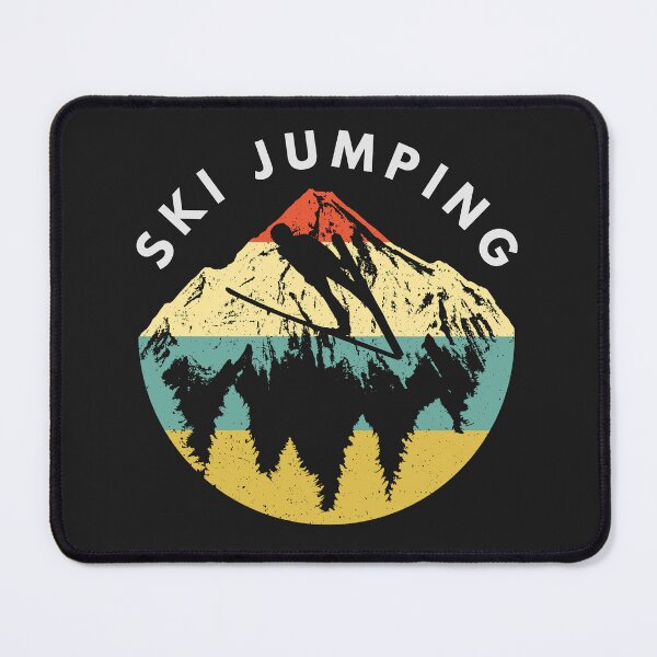 Item preview, Ski Jumping Vintage Design for Winter Sports Lovers  designed and sold by Anniko Art Studio.