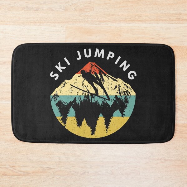 Item preview, Ski Jumping Vintage Design for Winter Sports Lovers  designed and sold by Anniko Art Studio.