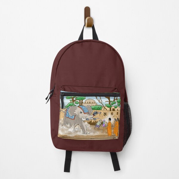 Item preview, Calming the Elephant: Buddha’s Triumph of Compassion over Chaos designed and sold by Buddhism.net.