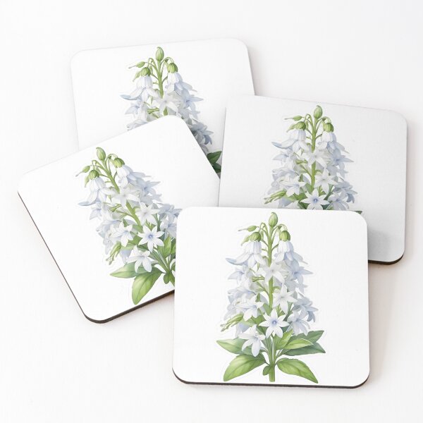 Item preview, White Lobelia designed and sold by HOMETOWN86.