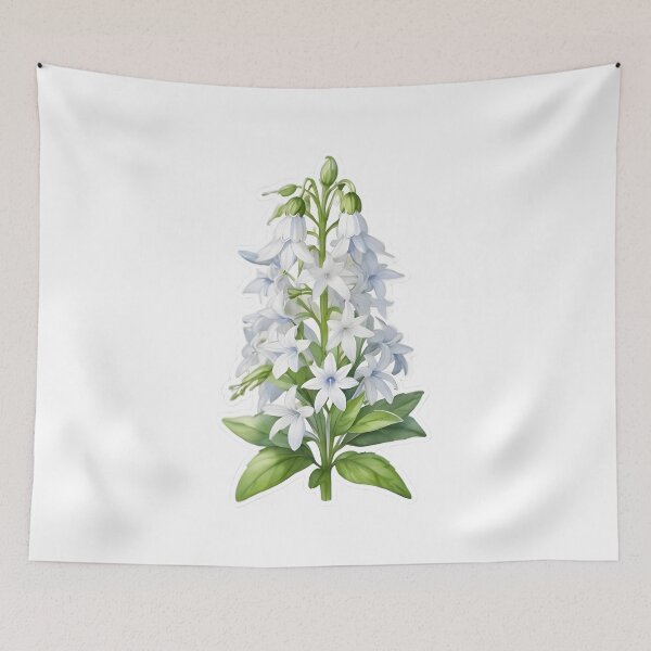 Item preview, White Lobelia designed and sold by HOMETOWN86.
