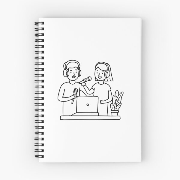 Item preview, Couple singing duet in a recording studio designed and sold by rasagamastore.