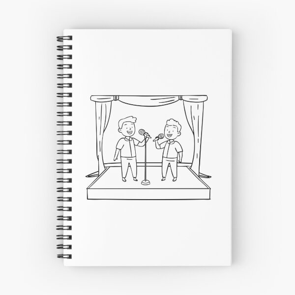 Item preview, Couple singing duet on a stage with microphones designed and sold by rasagamastore.