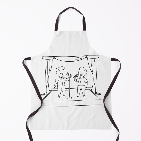 Item preview, Couple singing duet on a stage with microphones designed and sold by rasagamastore.