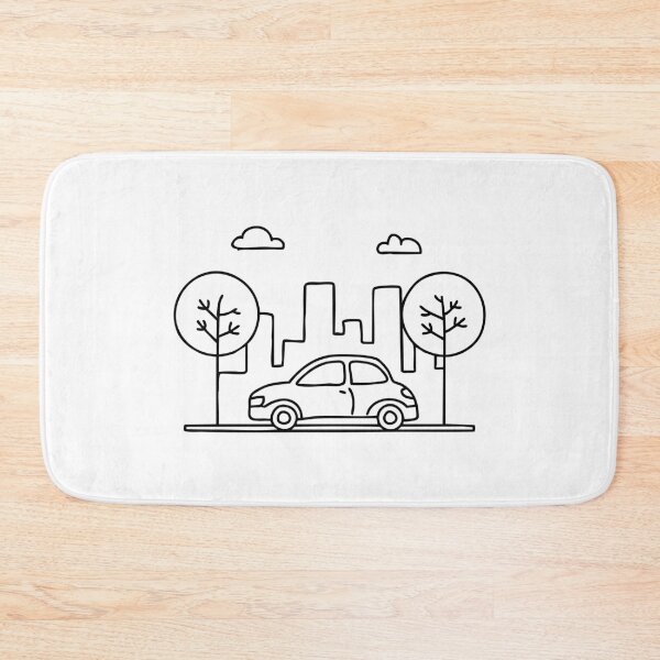 Item preview, Driving in a car with city lights in the distance designed and sold by rasagamastore.