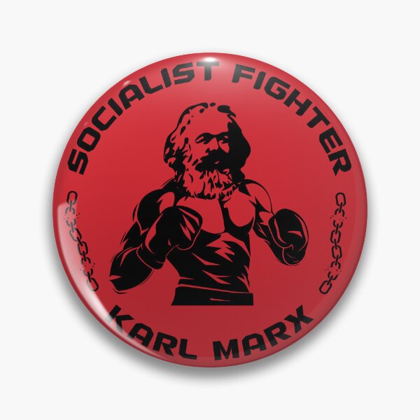 Item preview, Karl Marx Socialist Fighter designed and sold by Cleanthes.