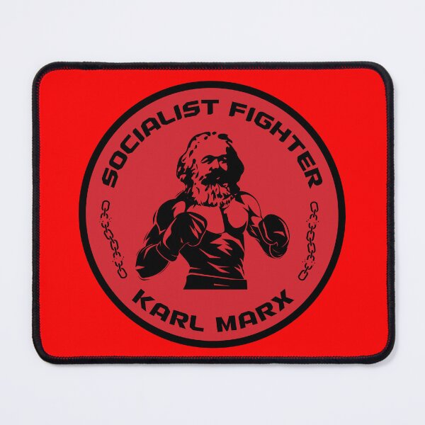 Item preview, Karl Marx Socialist Fighter designed and sold by Cleanthes.