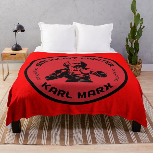 Item preview, Karl Marx Socialist Fighter designed and sold by Cleanthes.