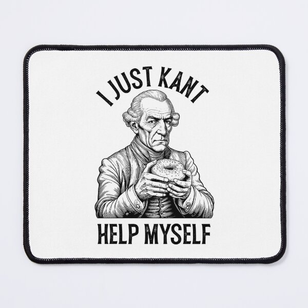 Item preview, Funny Philosophy Immanuel Kant Help Myself Donut Philosopher designed and sold by GrandeDuc.