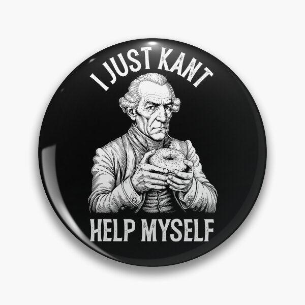 Item preview, Funny Philosophy Immanuel Kant Help Myself Donut Philosopher designed and sold by GrandeDuc.