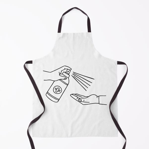 Item preview, Disinfectant spray applied on a hand designed and sold by rasagamastore.