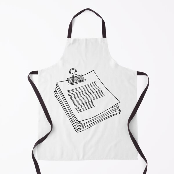 Item preview, Paper clip and stacked documents on an office table designed and sold by rasagamastore.