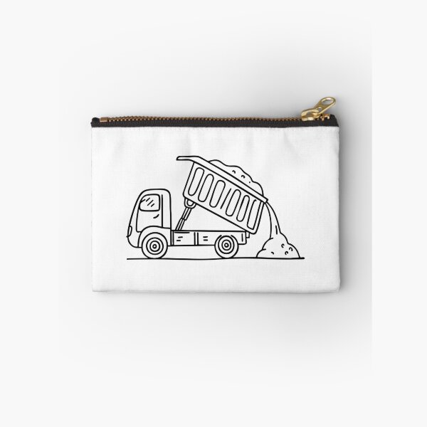 Item preview, Dump truck unloading a pile of soil designed and sold by rasagamastore.
