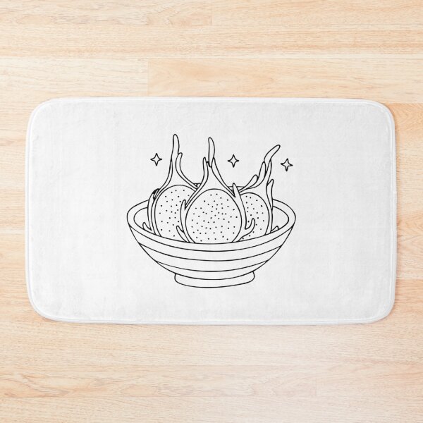 Item preview, Dragon fruit sliced and arranged in a bowl designed and sold by rasagamastore.