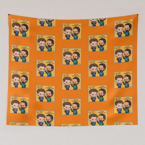 Item preview, Fernando Alonso &  Max Verstappen designed and sold by ourhappyface.