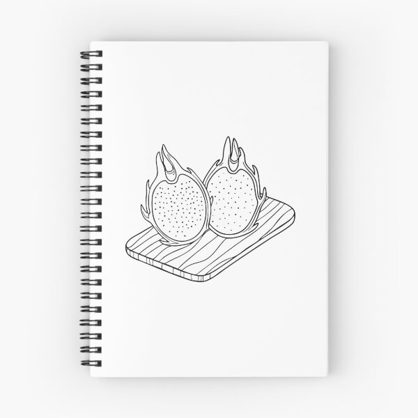 Item preview, Dragon fruit sliced open on a cutting board designed and sold by rasagamastore.