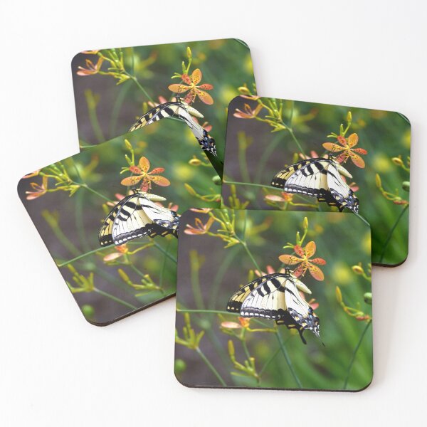 Item preview, Swallowtail Butterfly On A Blackberry Lily designed and sold by MercerImages.