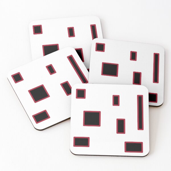 Item preview, Black Outlined Boxes on White, EZonTHEi designed and sold by EZonThei.