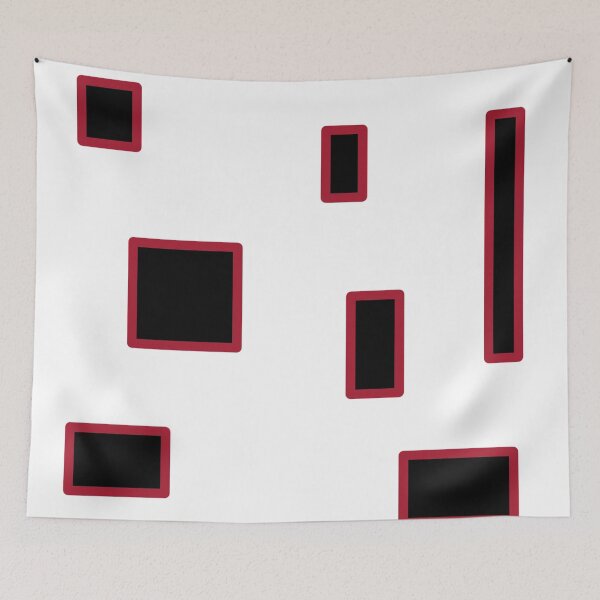 Item preview, Black Outlined Boxes on White, EZonTHEi designed and sold by EZonThei.