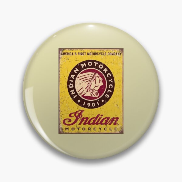 Item preview, INDIAN MOTORCYCLE USA Bike Service Vintage Retro Garage Bar Cave Sign designed and sold by FutureTraveller.