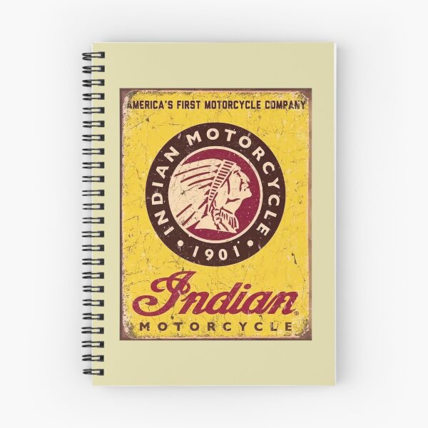 Item preview, INDIAN MOTORCYCLE USA Bike Service Vintage Retro Garage Bar Cave Sign designed and sold by FutureTraveller.