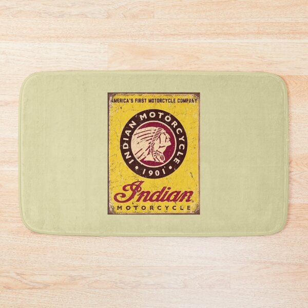 Item preview, INDIAN MOTORCYCLE USA Bike Service Vintage Retro Garage Bar Cave Sign designed and sold by FutureTraveller.