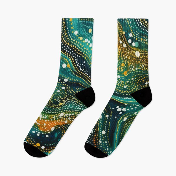Item preview, Aboriginal Inspired Dot Art - With Oceanic designed and sold by GrinGalore.