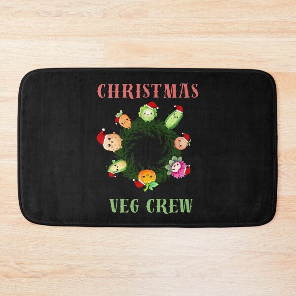 Item preview, Christmas Veg Crew Christmas Salad Happy Vegetables designed and sold by Maggie Mustard.