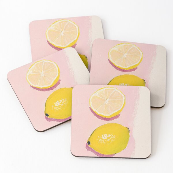 Item preview, Lemon Fruit Painting Preppy Pink Dopamine designed and sold by ArtHouseNiklas.