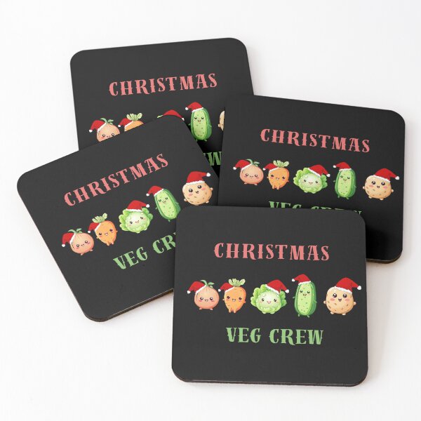 Item preview, Christmas Veg Crew Christmas Salad Happy Vegetables designed and sold by Maggie Mustard.