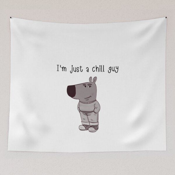 Item preview, I'm just a chill guy designed and sold by PPhilosophyS.