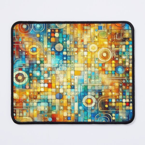Item preview, Geometric color swirl in the mosaic field designed and sold by Sigtrix.