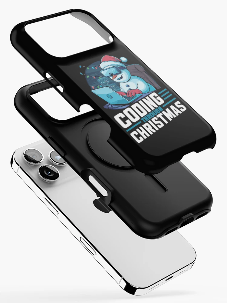 Thumbnail 2 of 4, iPhone Case, Coding Through Christmas designed and sold by CosmicFreedom9.