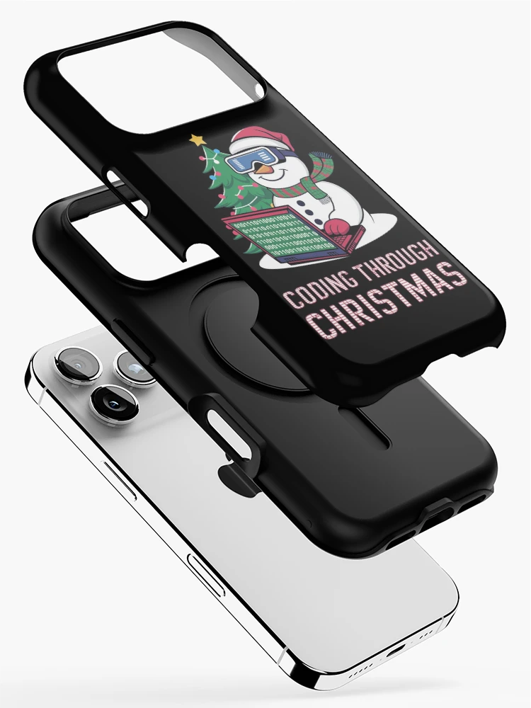 Thumbnail 2 of 4, iPhone Case, Coding Through Christmas designed and sold by CosmicFreedom9.