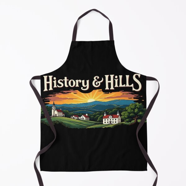 Item preview, Historic Scenic Landscape - Vintage Hills T-Shirt Design designed and sold by Samgfxt-shirt.