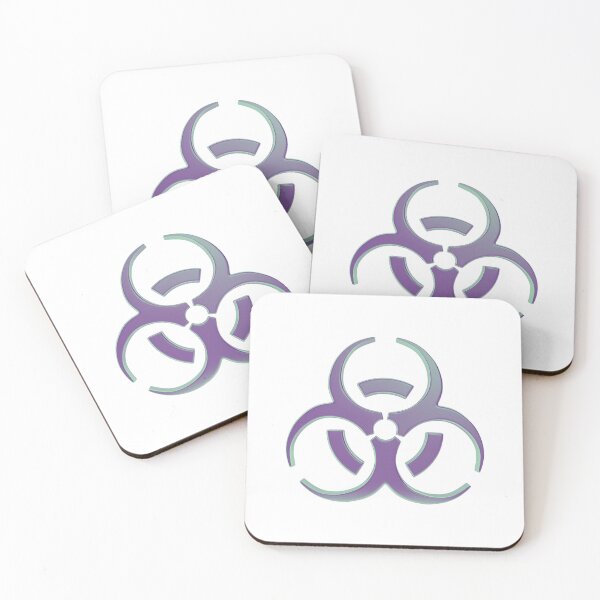 Aperçu de l'œuvre Bold Biohazard Symbol Warning Design XVII créée et vendue par PunktLE.