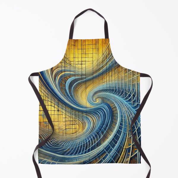 Item preview, Geometric spirals in golden texture designed and sold by Sigtrix.