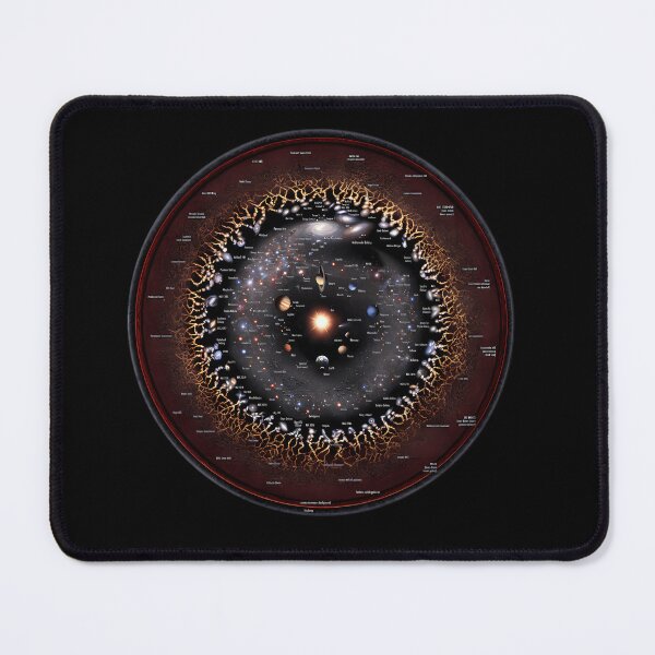 Item preview, English  Obse.rvable Universe Lo.garithmic Illu.stration designed and sold by cocoshoppy.