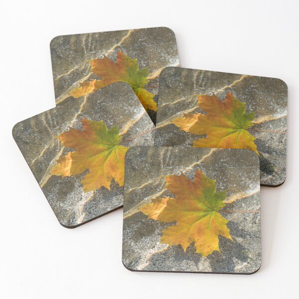 Item preview, Varicolored Maple Leaf Afloat designed and sold by Georgia Mizuleva.