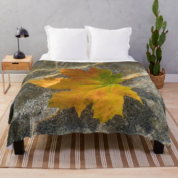 Item preview, Varicolored Maple Leaf Afloat designed and sold by Georgia Mizuleva.