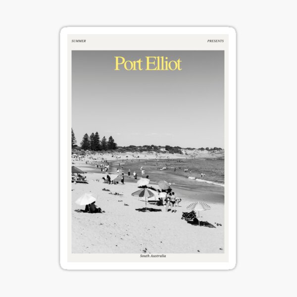 Item preview, Port Elliot Summer Poster designed and sold by Tash Mohring.