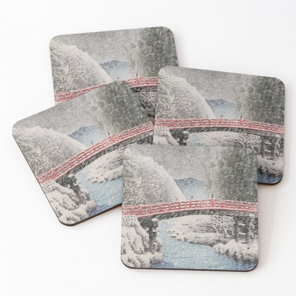 Item preview, Shinkyo, Sacred Bridge in Nikko by Kawase Hasui Ukiyo-e Japanese Art designed and sold by tjj68.