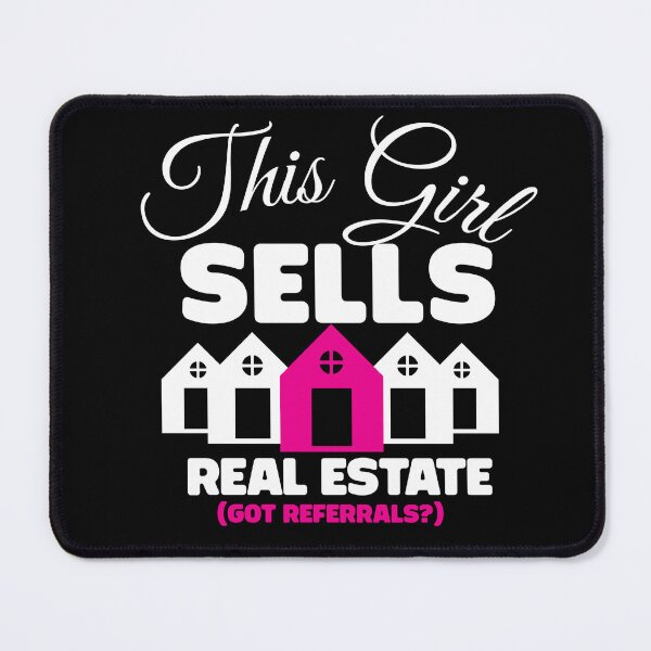 Item preview, this girl sells real estate, got referrals designed and sold by KaiLabsArt.