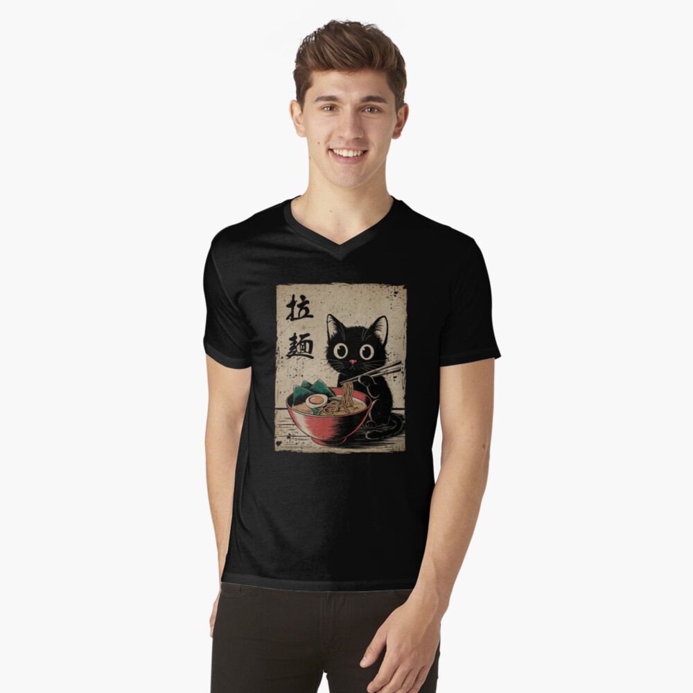 Item preview, V-Neck T-Shirt designed and sold by Damcoc.