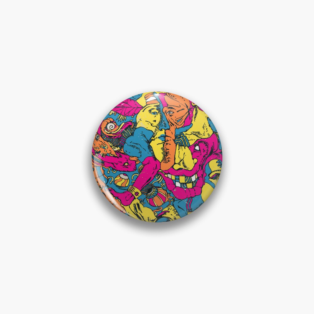 Item preview, Pin designed and sold by ROHANBHATIAART.