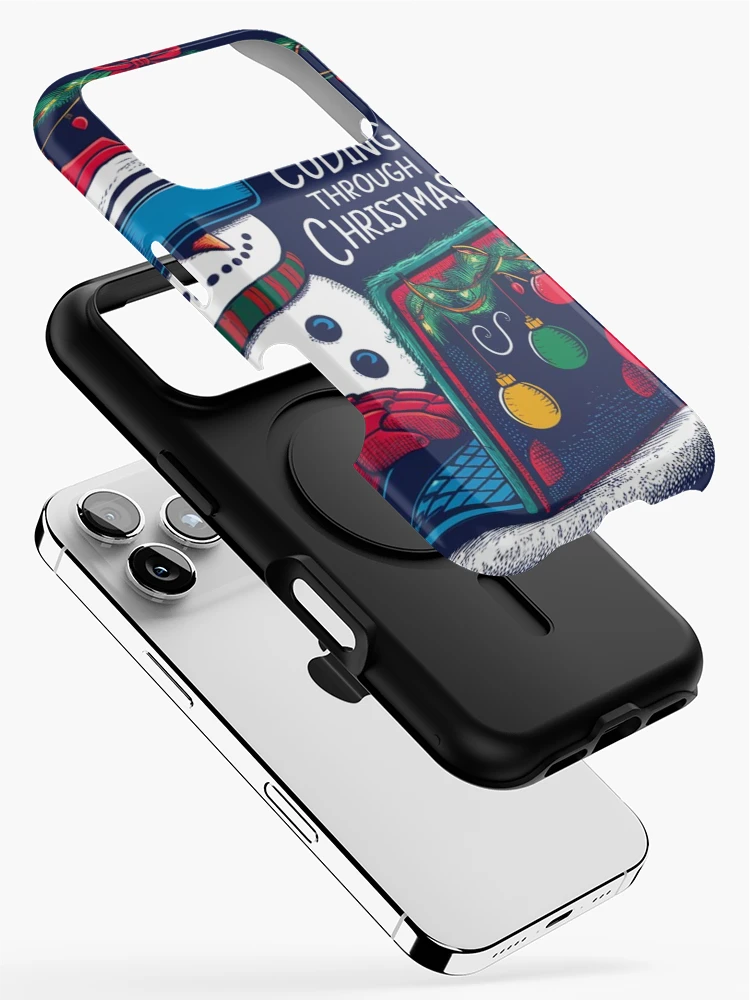 Thumbnail 2 of 4, iPhone Case, Coding Through Christmas designed and sold by CosmicFreedom9.